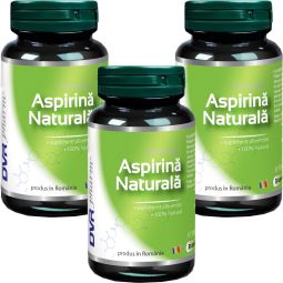 Set Aspirina naturala 3x30cps - DVR PHARM