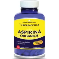 Aspirina organica 120cps - HERBAGETICA