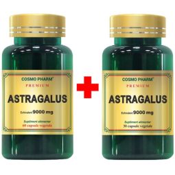 Pachet Astragalus extract 100mg 60+30cps - COSMO PHARM