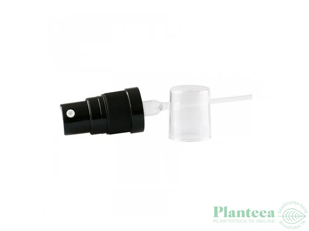 Atomizor negru pt sticle tip DIN18 1b - ELLEMENTAL