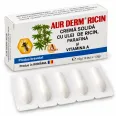 Supozitoare ulei ricin parafina Aur Derm 10x1,5g - LAUR MED
