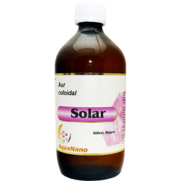 Aur coloidal 55ppm Solar 500ml - AQUA NANO