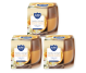 Set 3x Lumanari parfumate pahar 24h vanilie orange 130g - AURA