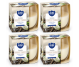 Set 4x Lumanari parfumate pahar 24h vanilie 130g - AURA