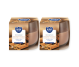 Set 2x Lumanari parfumate pahar 24h scortisoara 130g - AURA