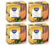 Set 4x Lumanari parfumate pahar 24h portocala 130g - AURA