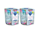 Set 2x Lumanari parfumate pahar imprimat 22h Let's celebrate 100g - AURA