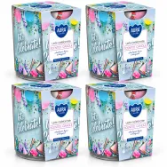 Set 4x Lumanari parfumate pahar imprimat 22h Let's celebrate 100g - AURA