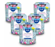 Set 5x Lumanari parfumate pahar imprimat 22h Let's celebrate 100g - AURA