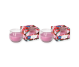 Set 2x Lumanari parfumate pahar 18h prajituri vanilie 80g - AURA