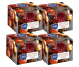 Set 4x Lumanari parfumate pahar 18h Mar Scortisoara 80g - AURA
