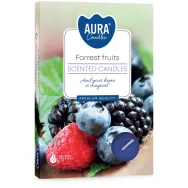 Lumanari pastila parfumate 4h fructe padure 6b - AURA
