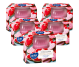 Set 5x Lumanari parfumate pahar 18h prajituri vanilie 80g - AURA