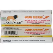 Supozitoare propolis miere Aur Derm S 10x1,5g - LAUR MED