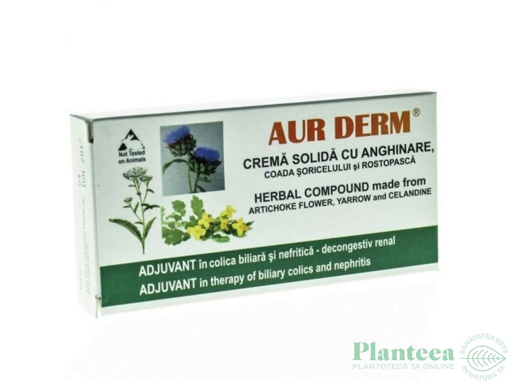 Supozitoare anghinare Aur Derm 10x1,5g - LAUR MED