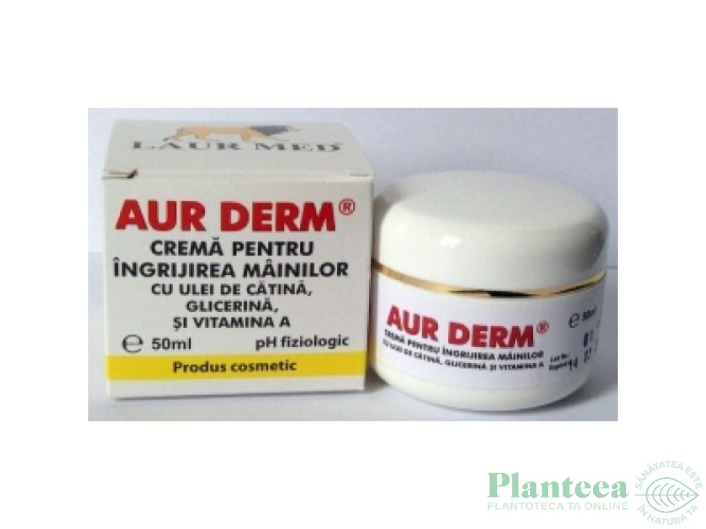 Crema ingrijirea mainilor Aur Derm 50ml - LAUR MED