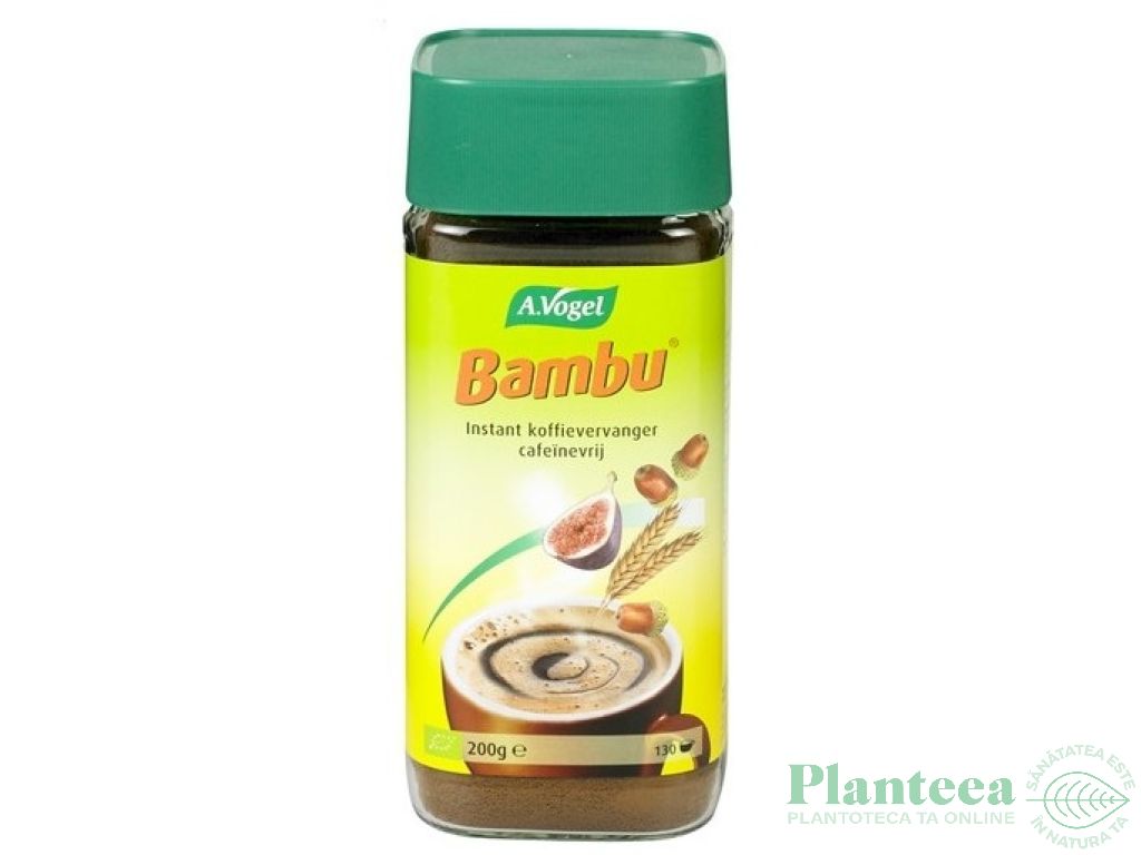 Cafeluta instant cereale fructe Bambu eco 200g - A VOGEL