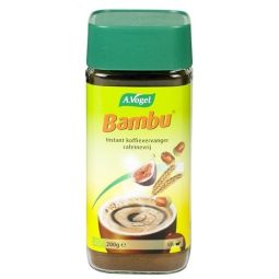 Cafeluta instant cereale fructe Bambu eco 200g - A VOGEL