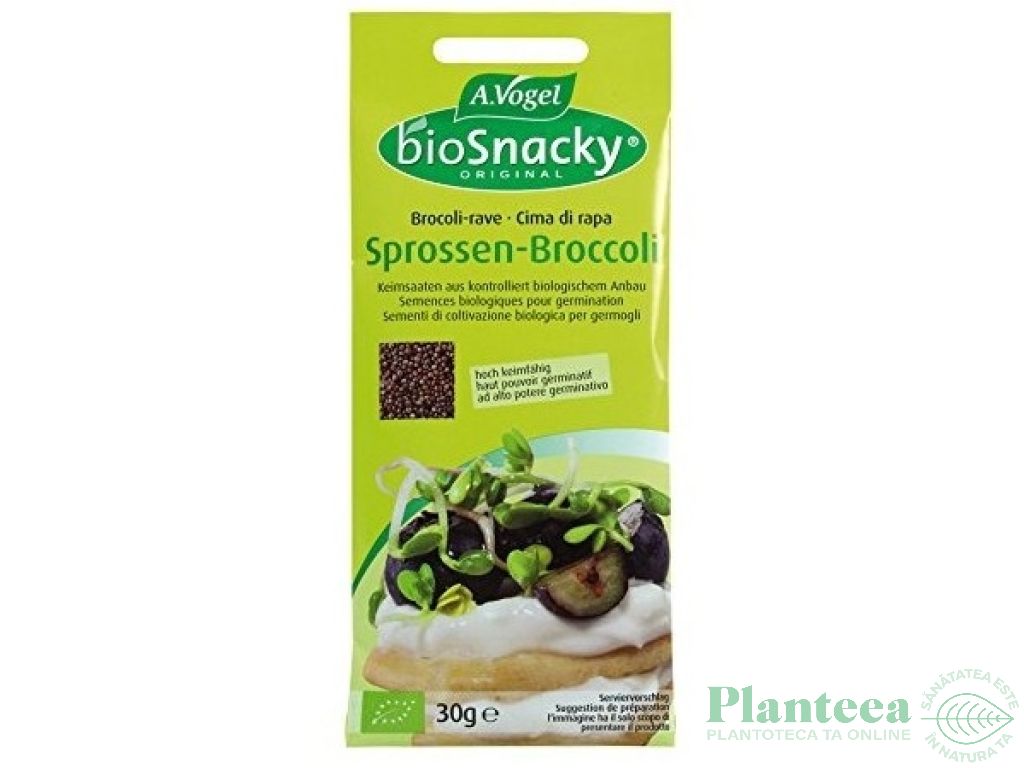 Seminte broccoli pt germinat eco 30g - A VOGEL
