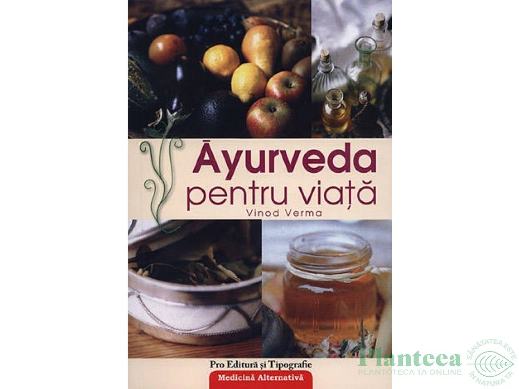 Carte Ayurveda pt viata 168pg - PRO EDITURA