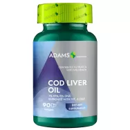 Cod liver oil 1000mg 90cps - ADAMS SUPPLEMENTS
