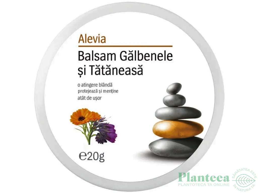 Balsam galbenele tataneasa 20g - ALEVIA