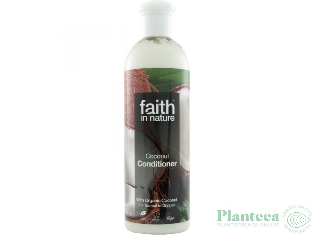 Balsam par normal uscat cocos 250ml - FAITH IN NATURE