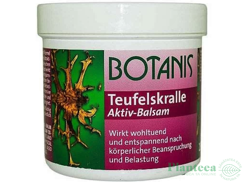 Balsam gheara diavolului aktiv 250ml - BOTANIS