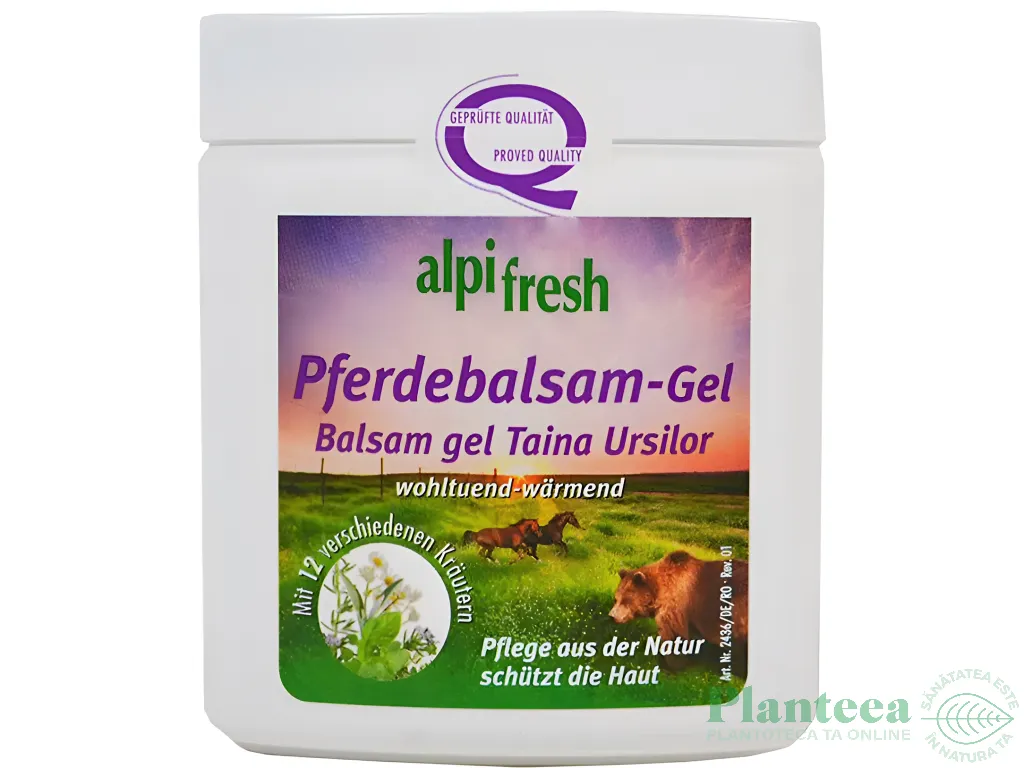 Gel balsam taina ursilor 250ml - ALPIFRESH