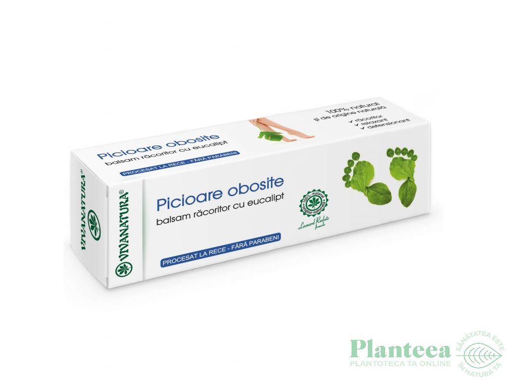 Balsam picioare obosite eucalipt 75ml - VIVA NATURA