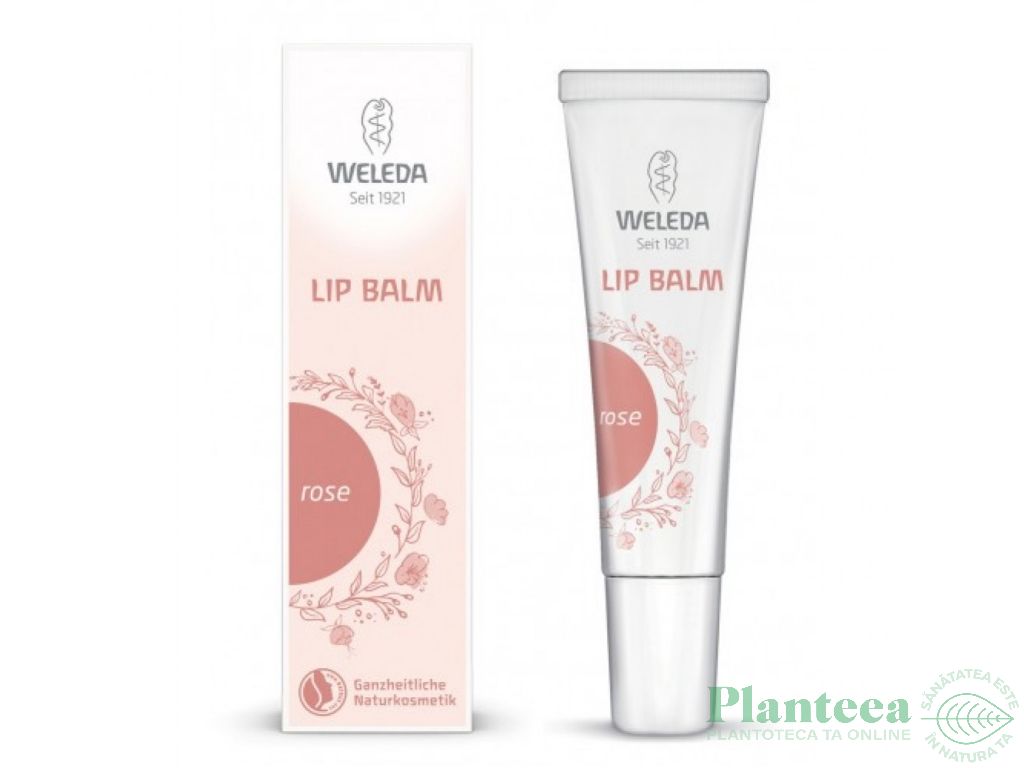 Balsam buze rose 10ml - WELEDA