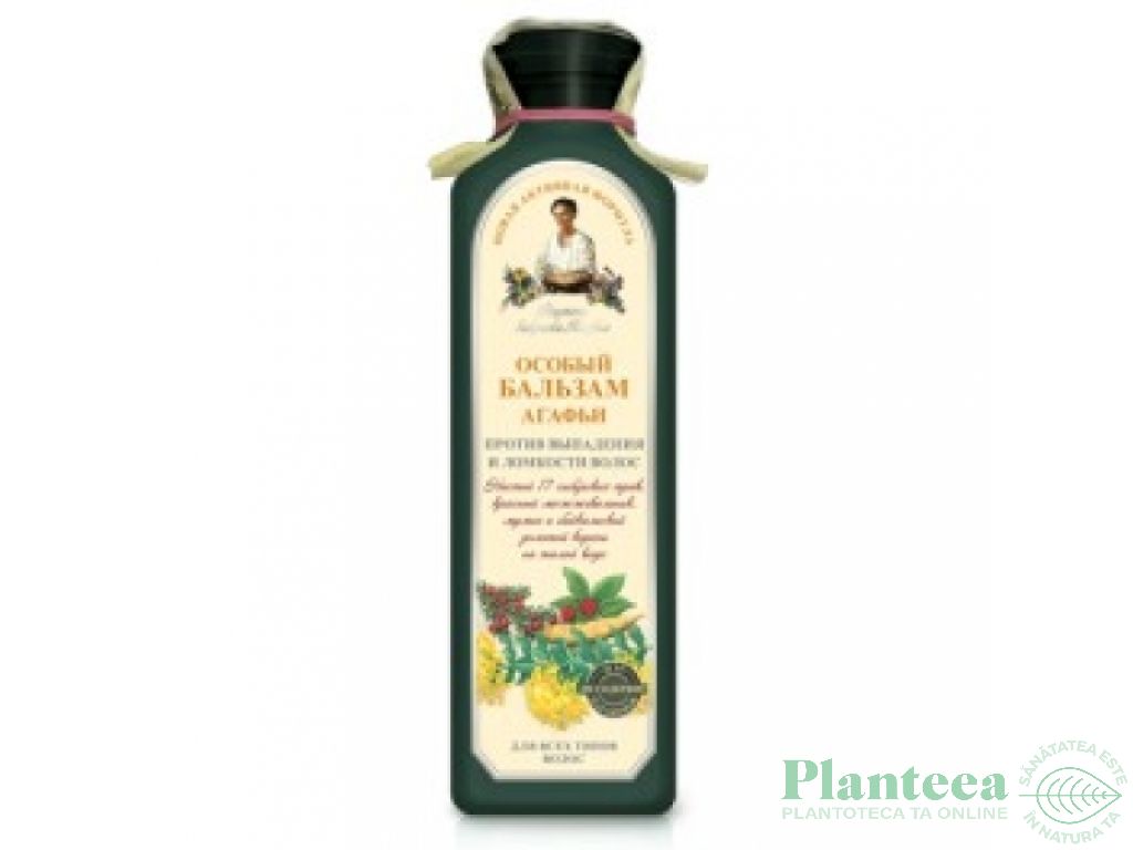 Balsam par imp caderii/ruperii apa gheata 17plante siberiene 350ml - RETETELE BUNICII AGAFIA