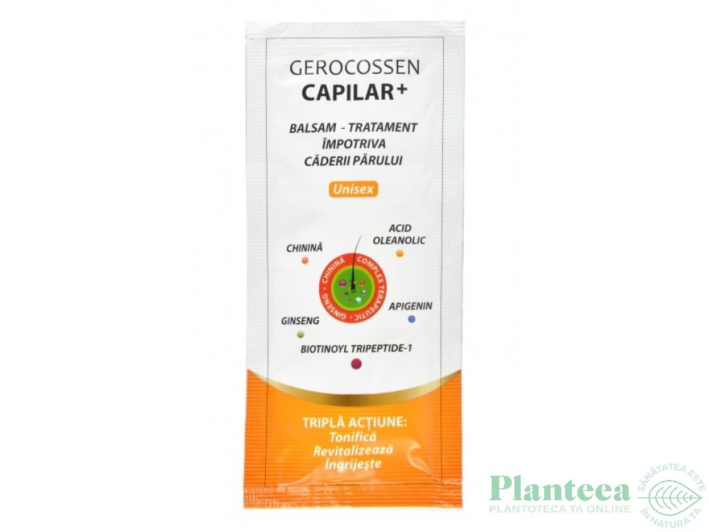 Balsam par tratament imp caderii Capilar+ 15ml - GEROCOSSEN