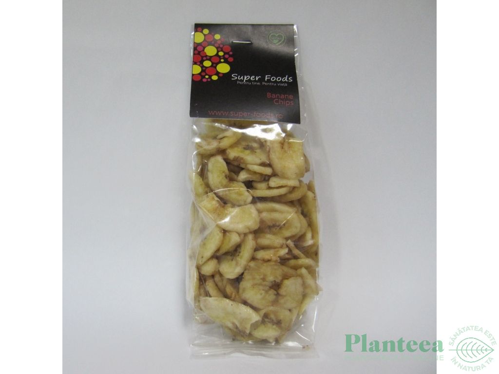 Banane uscate rondele 120g - SUPERFOODS