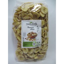 Banane uscate rondele 500g - SUPERFOODS