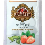 Ceai alb ceylon White Tea Collection capsuni vanilie 1,5gx20dz - BASILUR