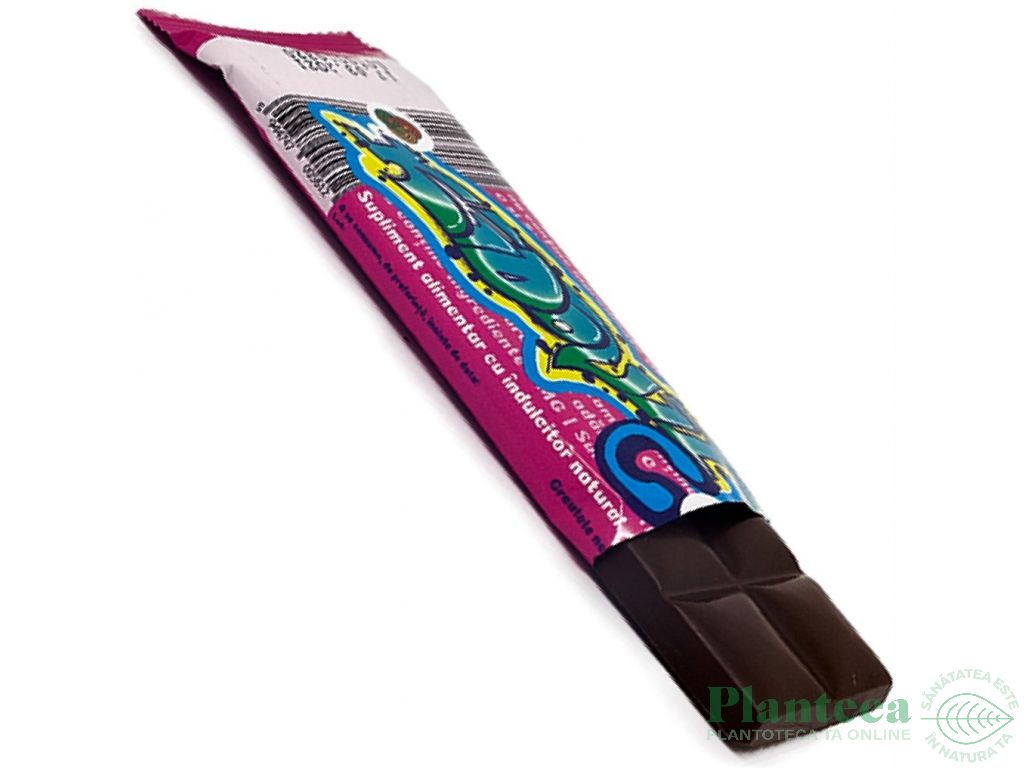 Baton ciocolata KidoVit C 50g - GREEN SUGAR