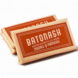 Baton nutritiv miere migdale portocale 50g - BATONASH