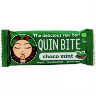Baton raw delicios ciocolata menta bio 30g - QUIN BITE