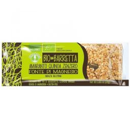 Baton amarant quinoa ghimbir fara gluten eco 25g - PROBIOS