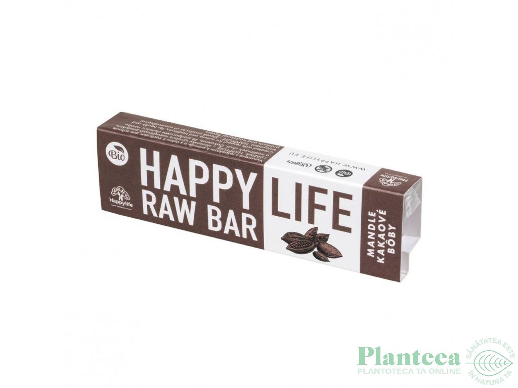 Baton raw migdale cacao eco 42g - HAPPYLIFE