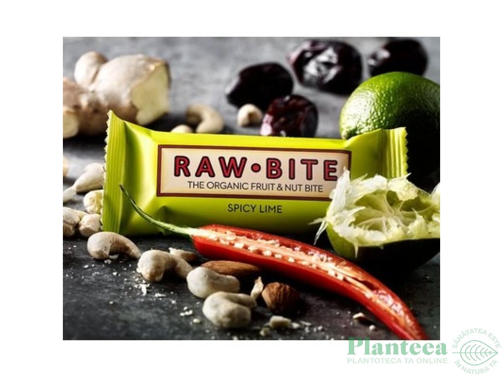 Baton limeta condimentata eco 50g - RAW BITE