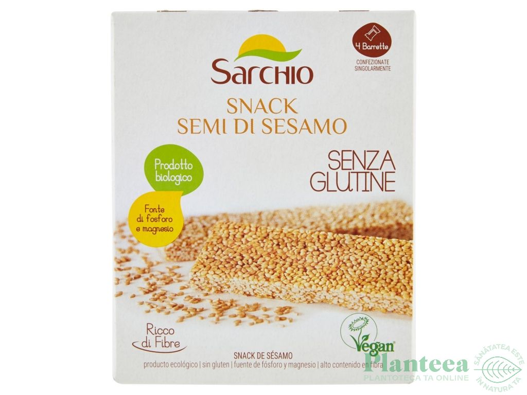 Baton susan fara gluten eco 4x20g - SARCHIO