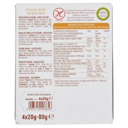 Baton susan fara gluten eco 4x20g - SARCHIO