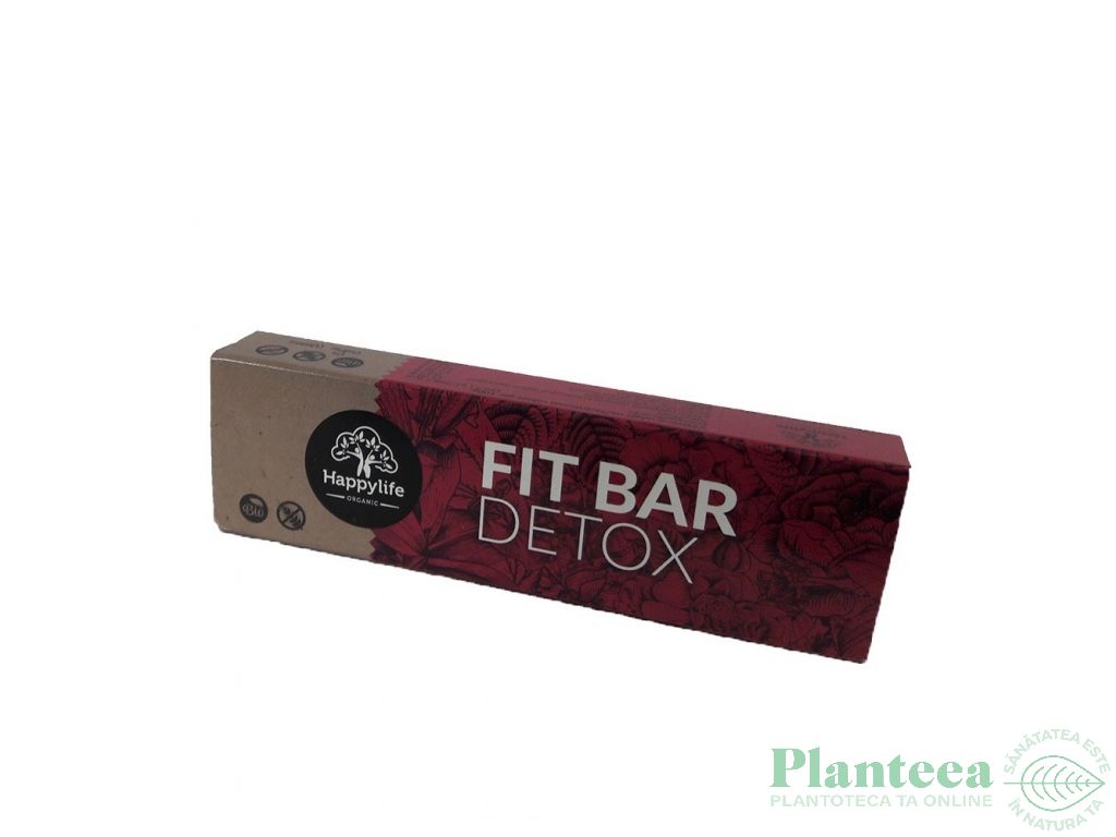 Baton vegan Fit Detox eco 42g - HAPPYLIFE