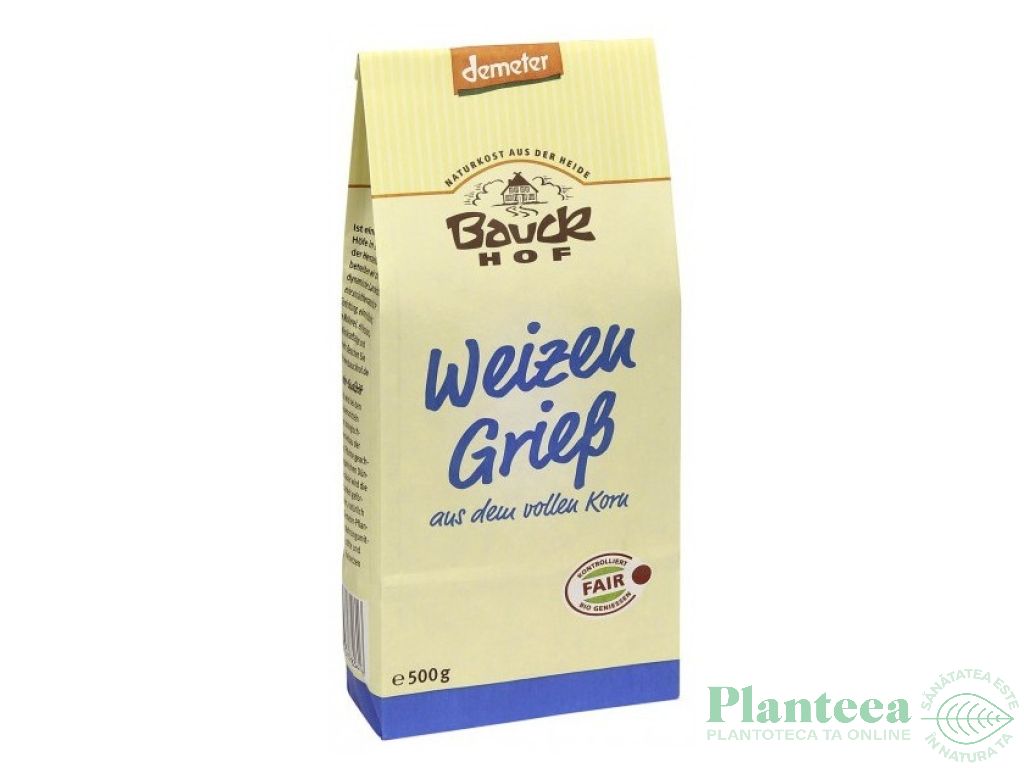 Gris grau integral eco 500g - BAUCK HOF