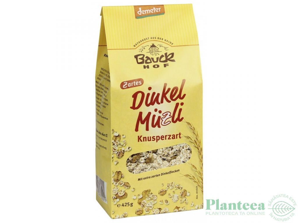 Musli crocant spelta eco 425g - BAUCK HOF