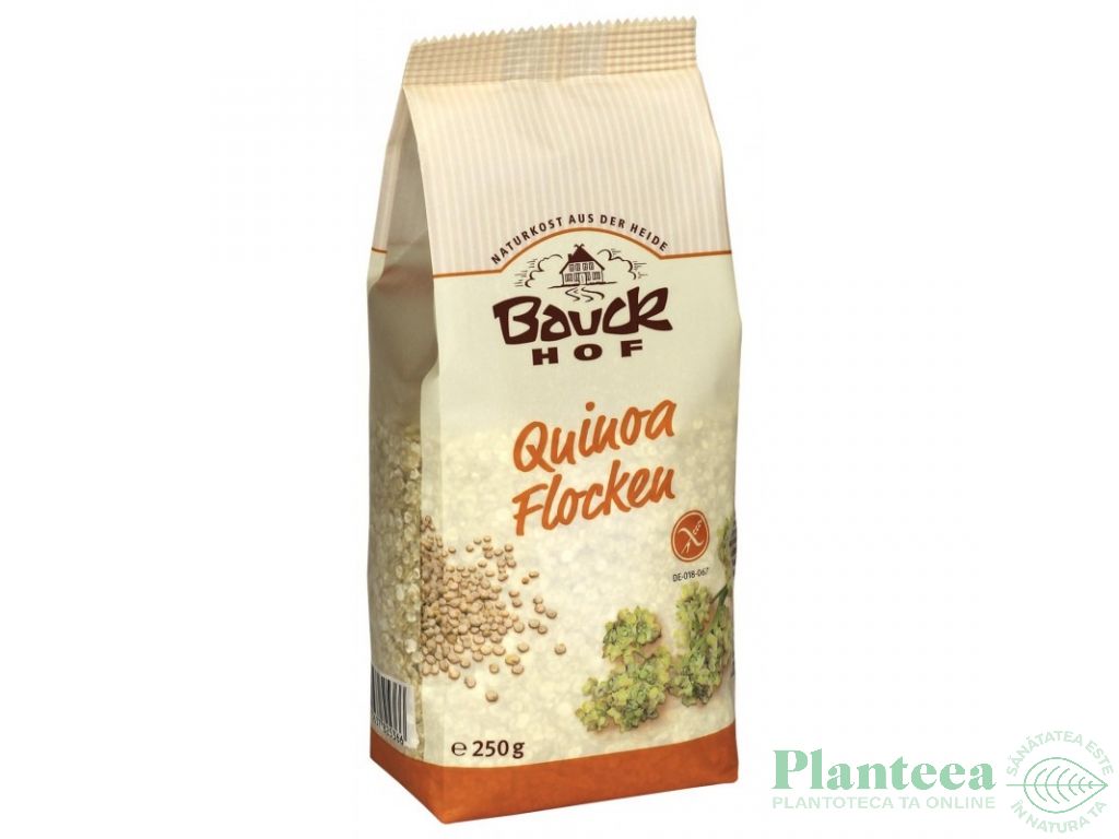 Fulgi quinoa fara gluten eco 250g - BAUCK HOF