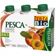 Nectar piersici premium eco 3x200ml - ISOLA BIO