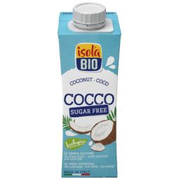 Lapte cocos simplu neindulcit eco 250ml - ISOLA BIO